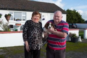 Aileen & John McCarthy at their home in Lattin